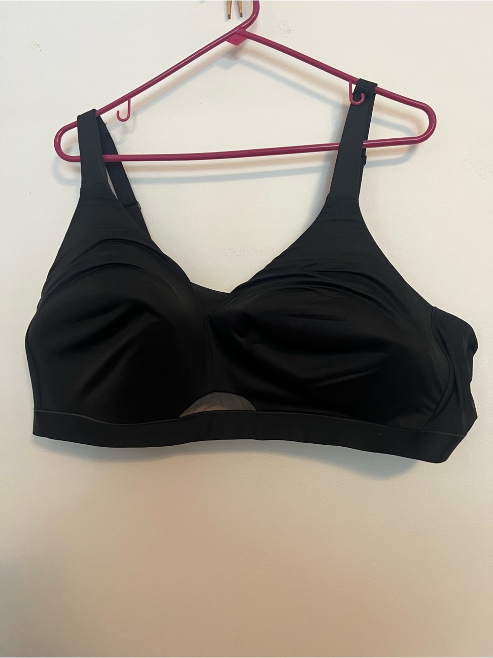Cacique Black Wireless Comfort Bra
